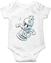 printfashion Sakk az űrben - Baba Body - Fehér (16068842)