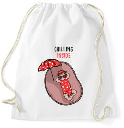printfashion Baba Chill - Sportzsák, Tornazsák - Fehér (5083037)