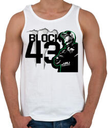 printfashion Ken Block zöld - Férfi atléta - Fehér (12346063)