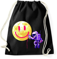 printfashion Hold smile - Sportzsák, Tornazsák - Fekete (9427345)
