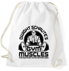 printfashion Dwight Schrute's Gym - Sportzsák, Tornazsák - Fehér (4317435)