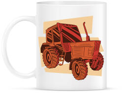 printfashion Retro traktor - Bögre - Fehér (14110768)