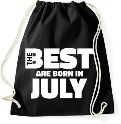 printfashion The Best are born in july - Sportzsák, Tornazsák - Fekete (5428811)