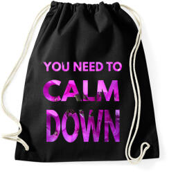 printfashion MEG KELL NYUGODNOD - Sportzsák, Tornazsák - Fekete (1896840)