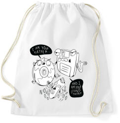 printfashion Én vagyok az apád - Sportzsák, Tornazsák - Fehér (6160114)