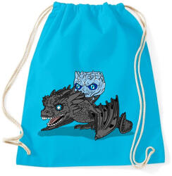 printfashion Éjkirály - Sportzsák, Tornazsák - Surf blue (1538137)