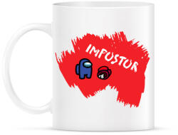 printfashion Impostor - Among us - Bögre - Fehér (4065471)