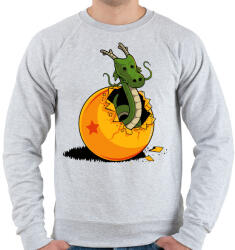 printfashion Sárkánygömb - Férfi pulóver - Sport szürke (946031)