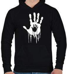 printfashion Death Stranding - Férfi kapucnis pulóver - Fekete (6043177)