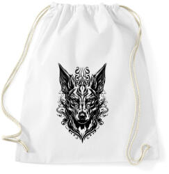printfashion angry cerberus - Sportzsák, Tornazsák - Fehér (15191962)