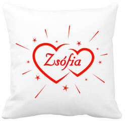printfashion Zsófia - Párnahuzat, Díszpárnahuzat - Fehér (15618063)
