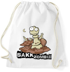 printfashion Sakk Zombie - Sportzsák, Tornazsák - Fehér (4921131)