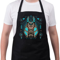 printfashion anubis - Kötény - Fekete (13665671)