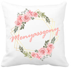 printfashion Menyasszony - Párnahuzat, Díszpárnahuzat - Fehér (6368743)