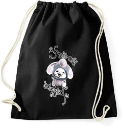 printfashion aranyos nyuszi - Sportzsák, Tornazsák - Fekete (15540658)