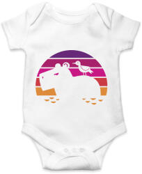 printfashion Capybara retro - Baba Body - Fehér (13589223)
