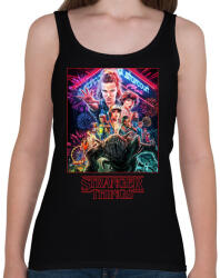 printfashion Stranger Things - Női atléta - Fekete (4612241)