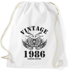 printfashion 1986 - Sportzsák, Tornazsák - Fehér (6218972)