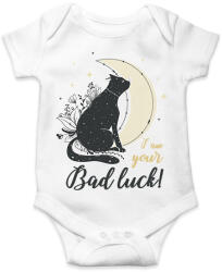 printfashion I am your bad luck - Baba Body - Fehér (7898675)