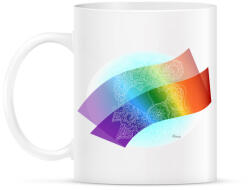 printfashion Szerelmes szivek2 - Bögre - Fehér (824682)