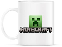 printfashion Minecraft - Bögre - Fehér (790425)