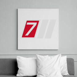 printfashion S7 - Vászonkép - Fehér (6629541)