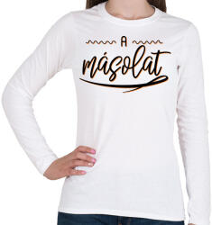 printfashion A másolat - iker - Női hosszú ujjú póló - Fehér (10929455)