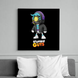 printfashion Stumble Guys - 1NFLU3NZ0R - Vászonkép - Fekete (16084261)