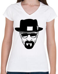 printfashion Totál szívás - Női V-nyakú póló - Fehér (2780317)