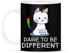 printfashion Dare to be different - Bögre - Fekete (9459994)