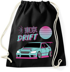printfashion Tokyo drift - Sportzsák, Tornazsák - Fekete (12903171)