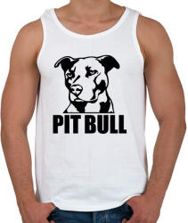 printfashion pitbull-png-273352 - Férfi atléta - Fehér (4265342)