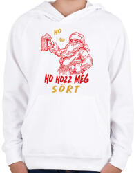 printfashion Hozz egy sört - Gyerek kapucnis pulóver - Fehér (9560536)