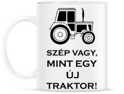 printfashion szep mint egy uj traktor - Bögre - Fehér (1626848)
