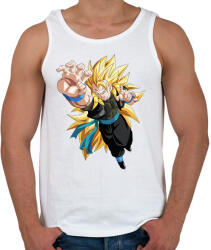 printfashion Dragonball Z - Férfi atléta - Fehér (2103080)