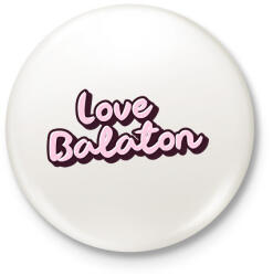 printfashion Love Balaton - Kitűző, hűtőmágnes - Fehér (10845548)