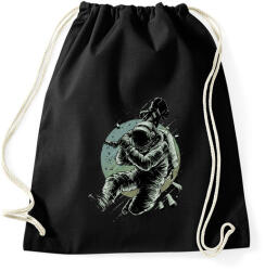 printfashion Csendet! - Sportzsák, Tornazsák - Fekete (58977)