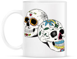 printfashion koponya mexiko - Bögre - Fehér (4725204)