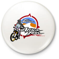 printfashion Honda Dakar - Kitűző, hűtőmágnes - Fehér (3083912)