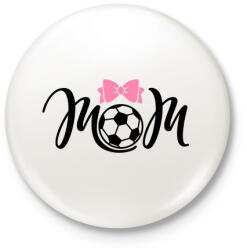printfashion Mom - Kitűző, hűtőmágnes - Fehér (4968460)
