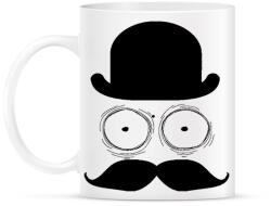 printfashion bajusz - Bögre - Fehér (1697426)