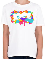 printfashion Peace - Gyerek póló - Fehér (2086174)