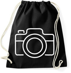 printfashion fényképezőgép - Sportzsák, Tornazsák - Fekete (7287690)