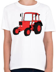 printfashion Traktor - Gyerek póló - Fehér (5017511)