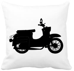 printfashion simson schwalbe - Párnahuzat, Díszpárnahuzat - Fehér (2925370)