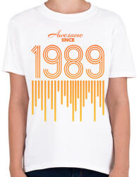 printfashion 1989 - Gyerek póló - Fehér (12156729)