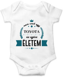 printfashion Nem csak egy Toyota - Baba Body - Fehér (7185946)