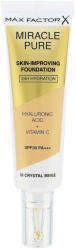 MAX Factor Miracle Pure smink pro bőrjavító SPF 30 33 Crystal Beige 30 ml