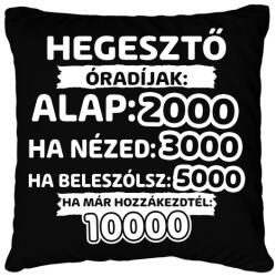 printfashion Hegesztő óradíjak - Párnahuzat, Díszpárnahuzat - Fekete (9399607)