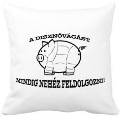 printfashion Disznóvágás - Párnahuzat, Díszpárnahuzat - Fehér (2149587)